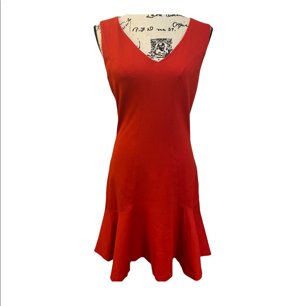 Diane Von Furstenberg Red Dress - Size 8